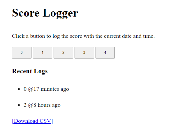 Odor Logger